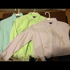 Ralph Lauren Casual Button Downs x3